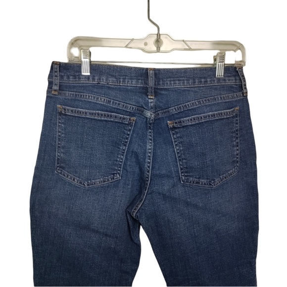 Gap Girlfriend Jeans Mid Rise Size 27 Relaxed Fit Straight Leg Boyfriend Jeans - Picture 7 of 11